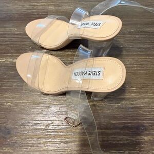 Women's Clear Strap Heels